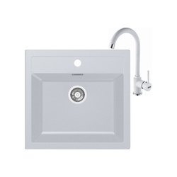 Zlewozmywak Franke SID 610 biały + bateria FP 9400 biała